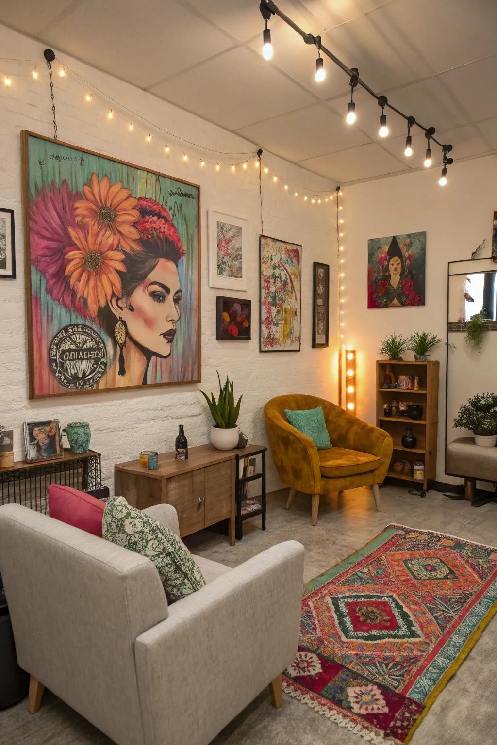 Imbue your salon with personal elements to make it distinctly yours.