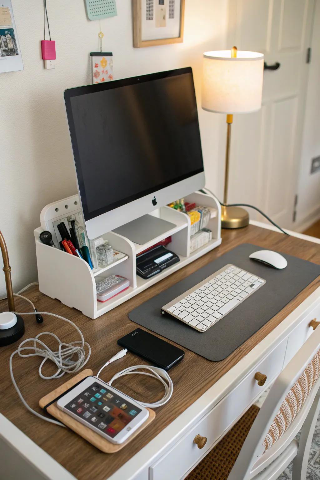 Technology enhancing education without adding clutter.