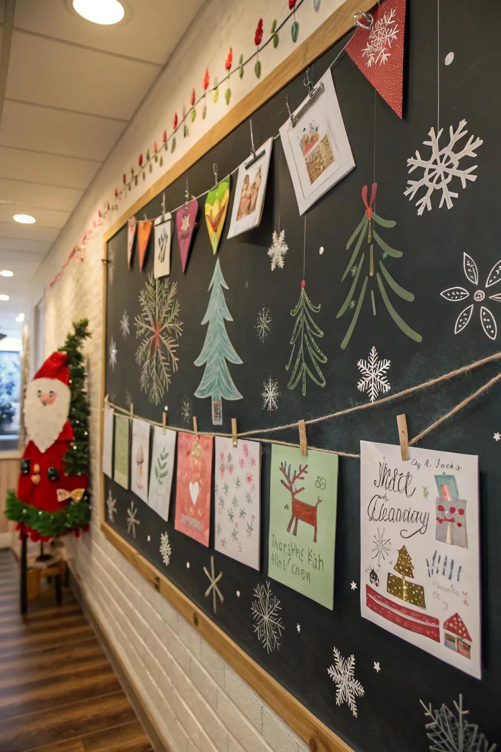 A writing board area provides an entertaining and dynamic display.