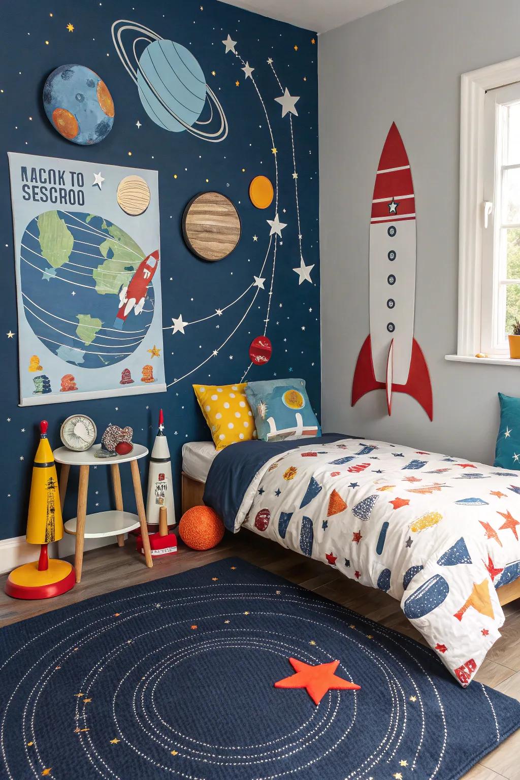 Themed designs convert any room into a space of wonder.