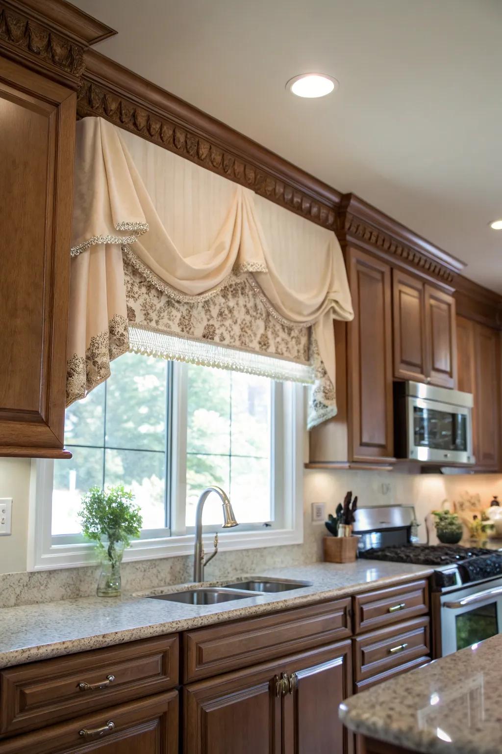 Highlight your cabinets with the right accent.