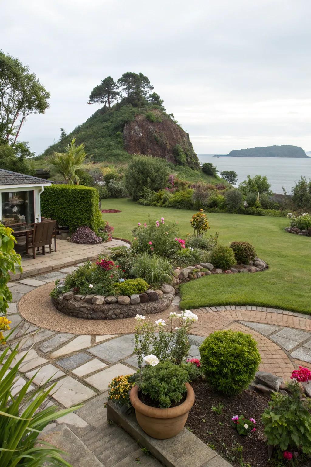 Positioning your island for maximum visual enjoyment.