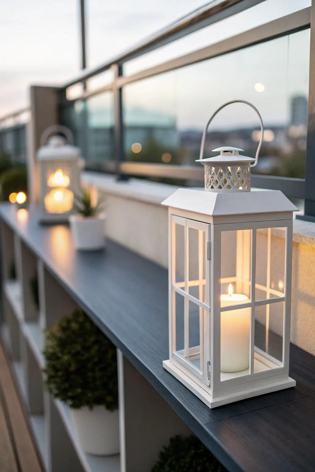 A modern understated flame box enhancing any decor.