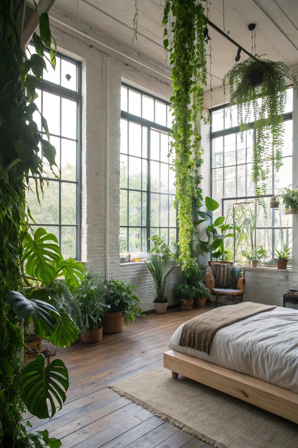 Infuse life into your space with vegetation.
