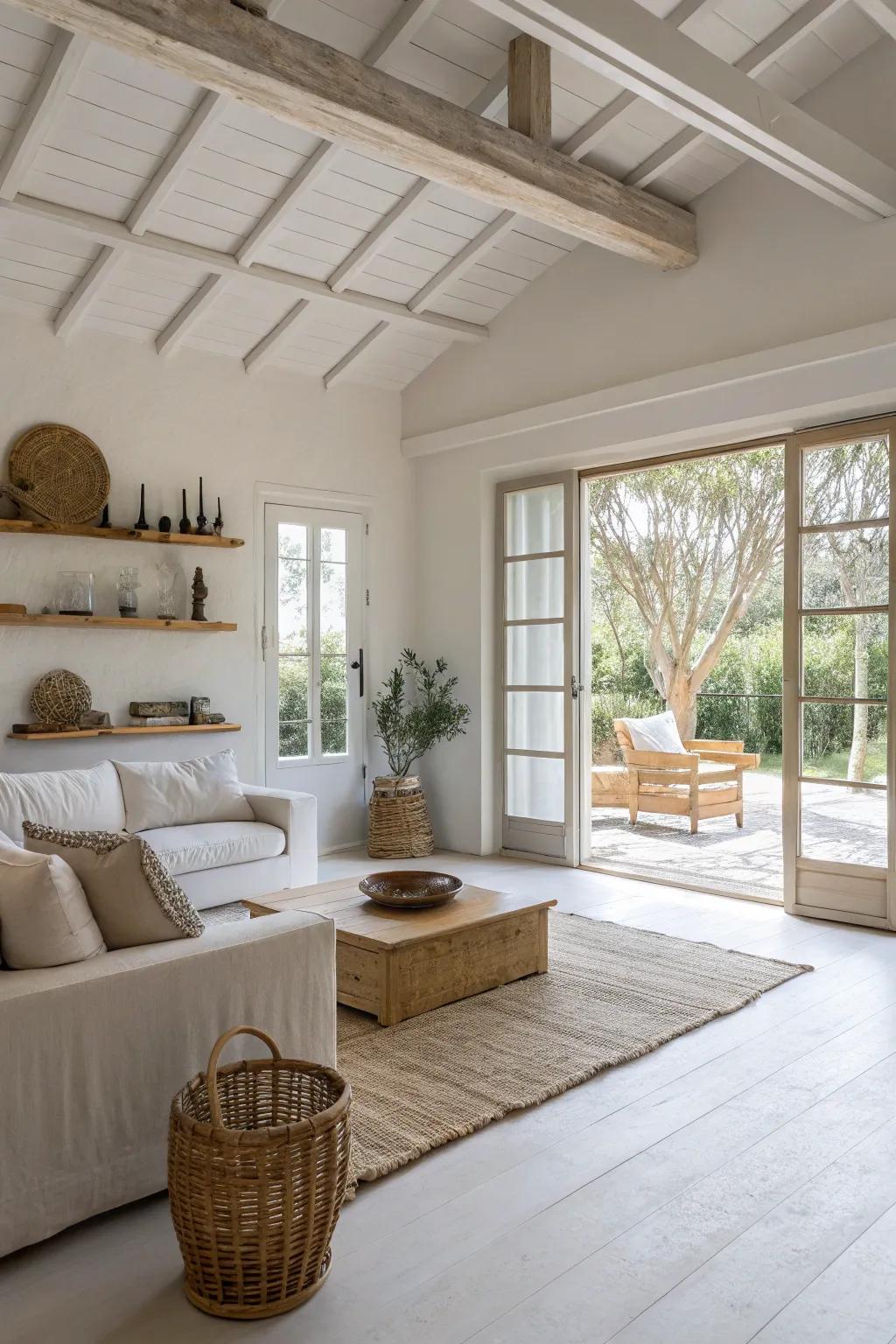 Unobstructed areas are key to achieving a minimalist aesthetic.