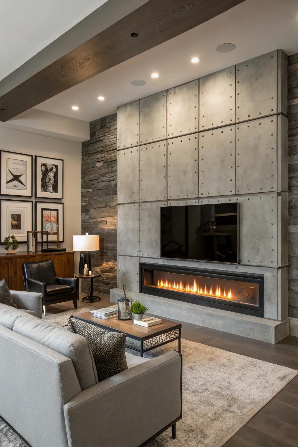 Urban refinement with raw components establishes a modern edge.