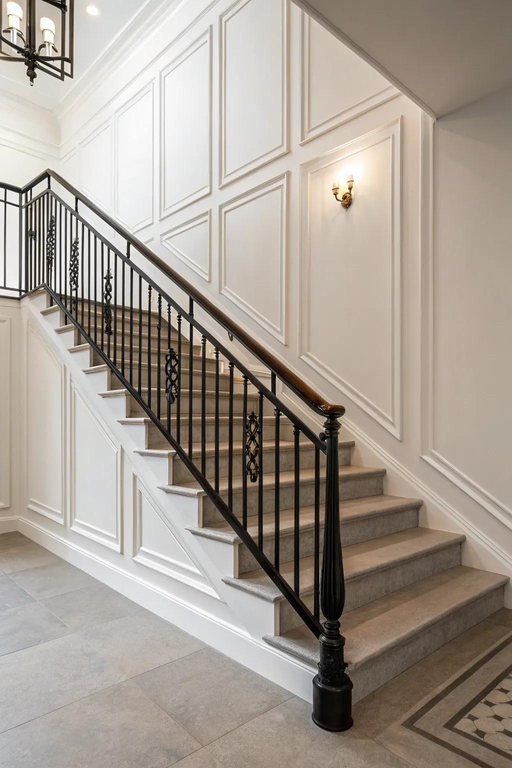 Use contrast with bold color choices.