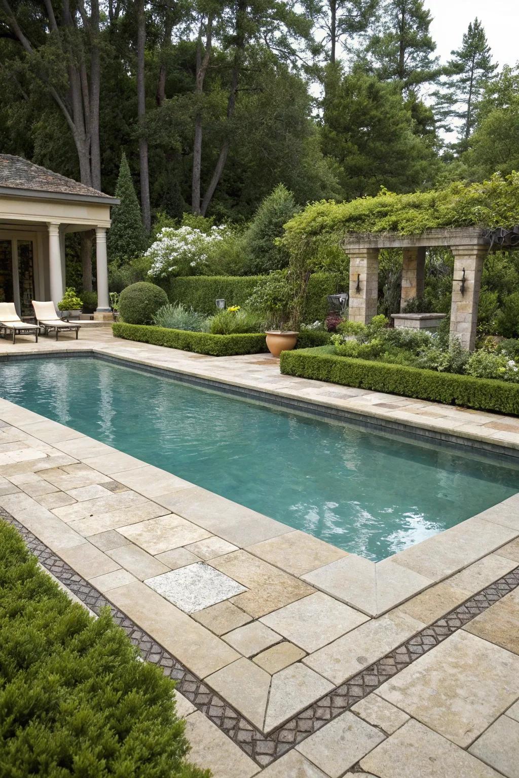 Quarry stone finishes introduce timeless beauty.