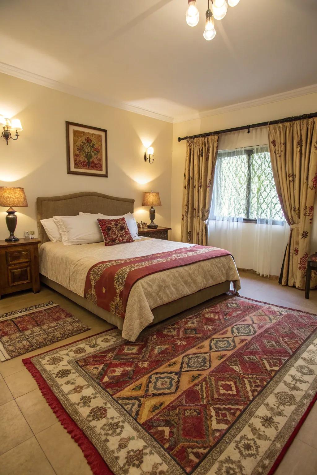 Accent pieces bring cohesion to a room's design.
