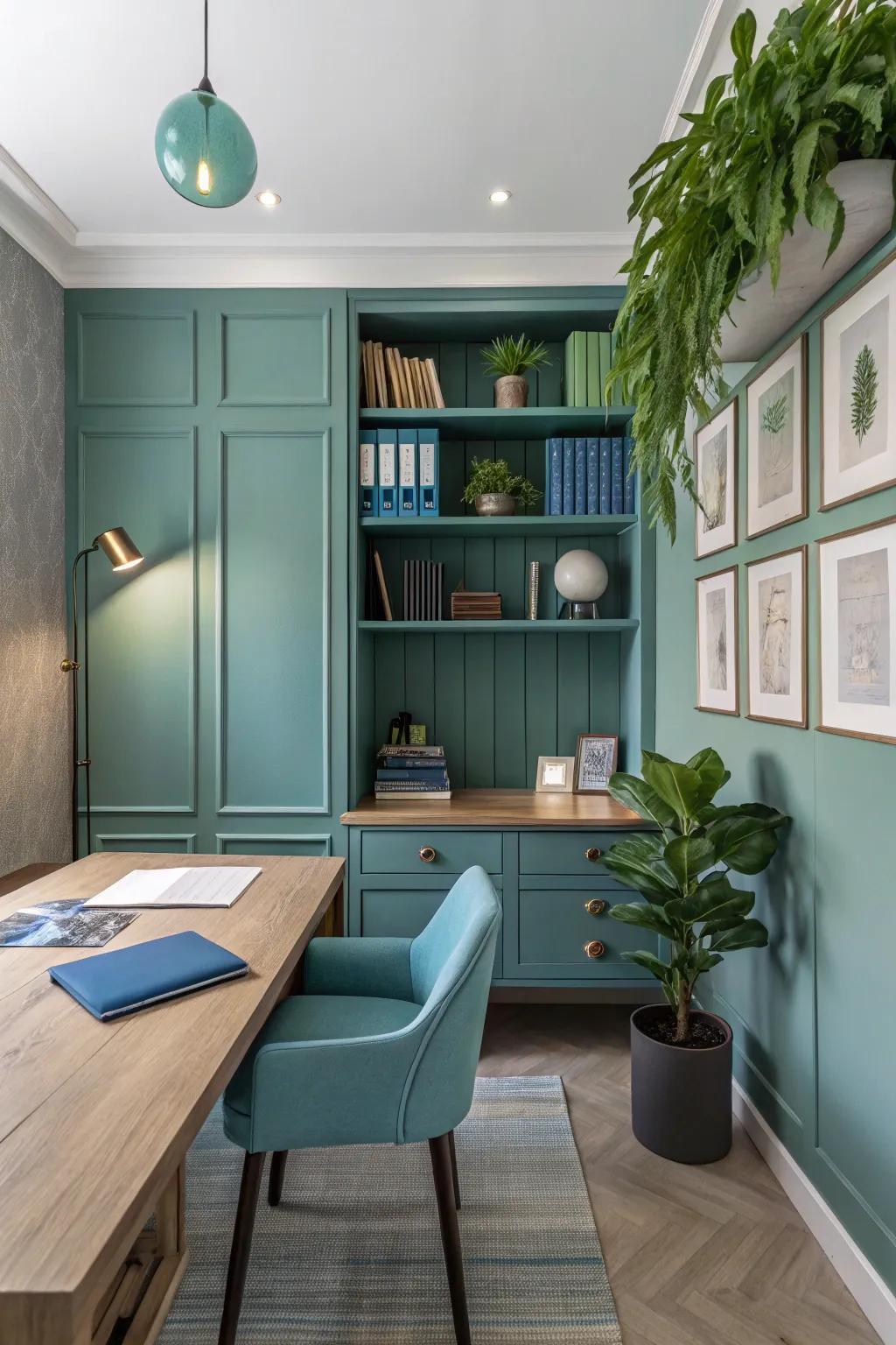 A thoughtfully chosen set of colors can improve focus and creativity.