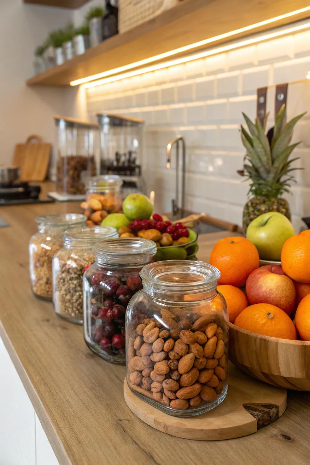 Enhance productivity with access to healthy snacking choices.