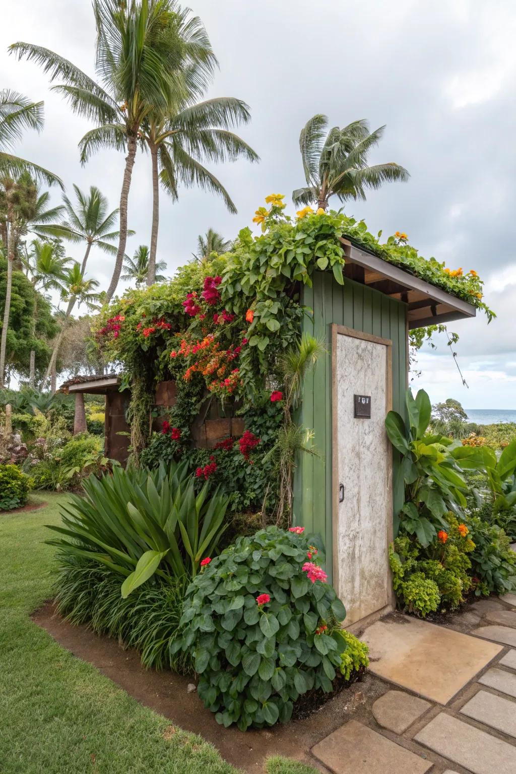 Transform your space into a tropical sanctuary.