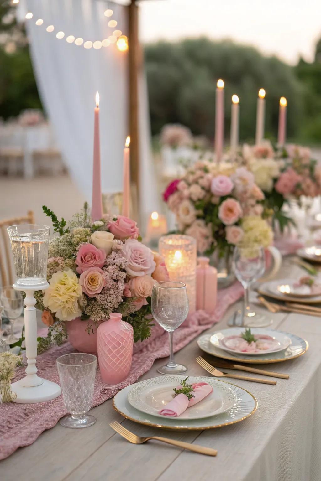 Coordinated colors establish a balanced and elegant theme.