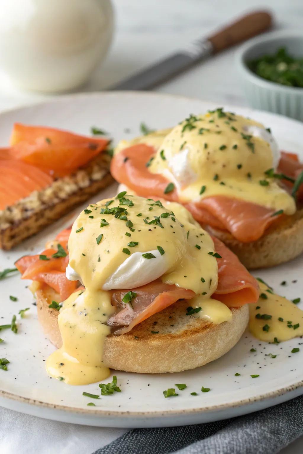 Enhance your breakfast with a luxurious version of Elevated Poached Eggs.