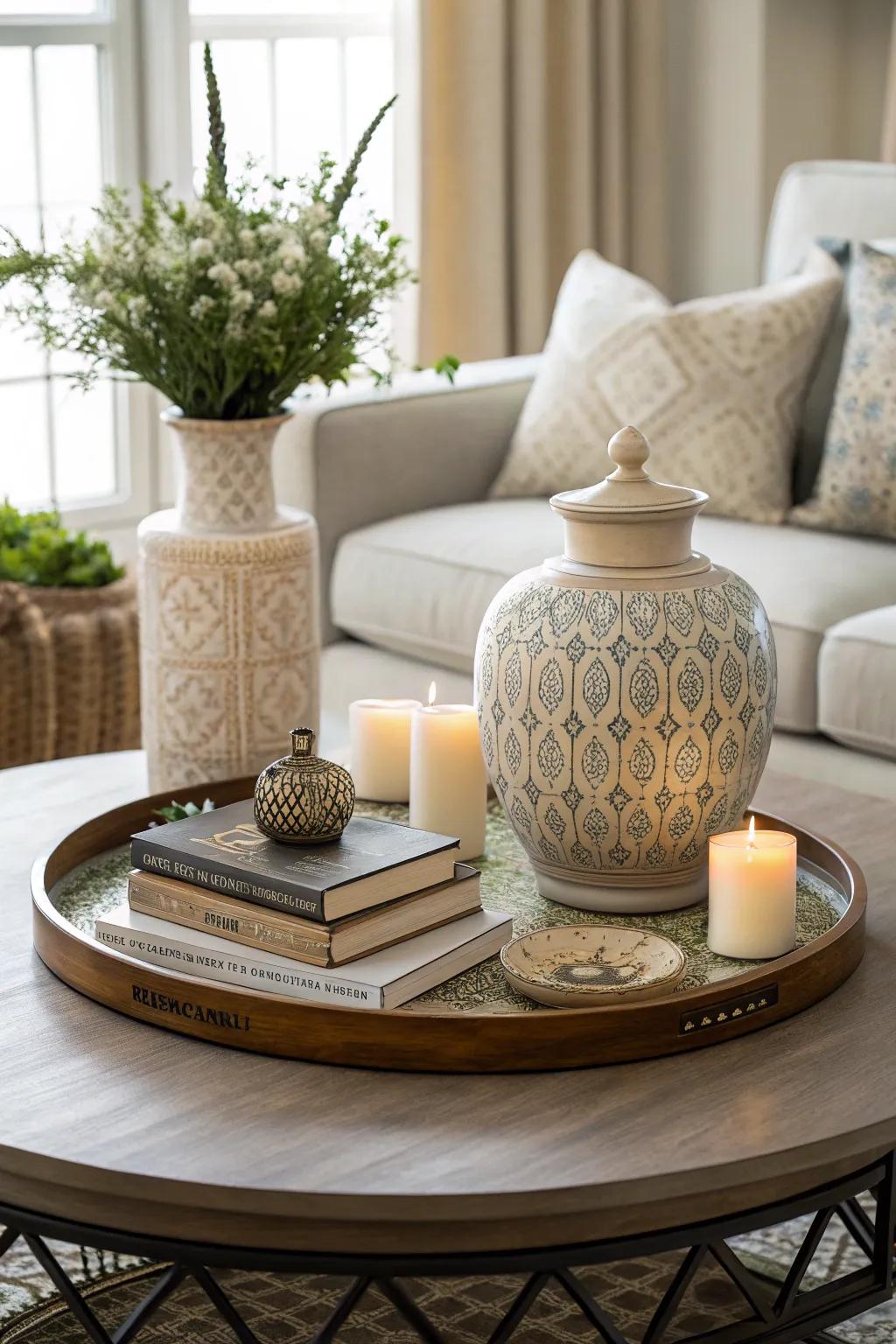 Vases can be captivating focal points on your table.