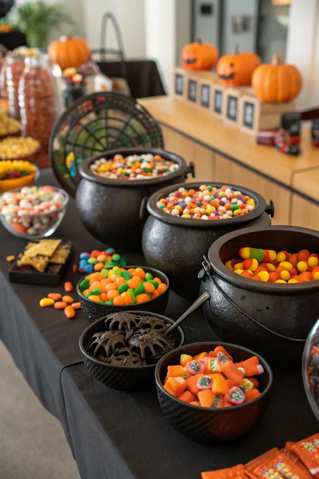 Styled vessels inject charm and playfulness.