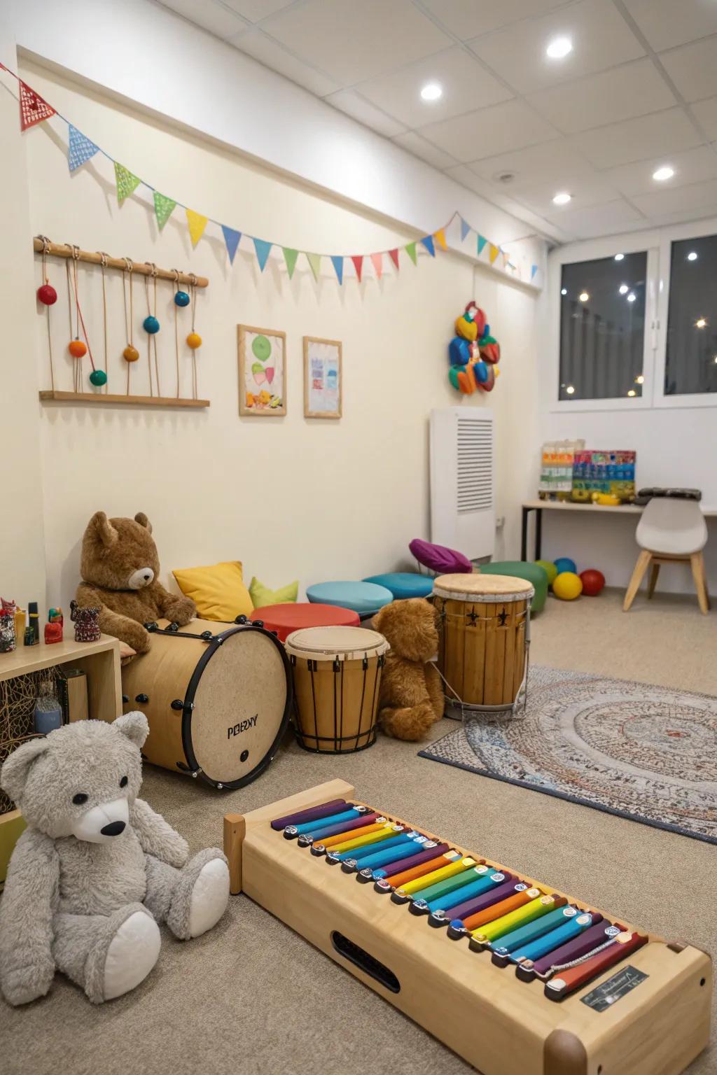 Sound aspects that evoke a peaceful auditory experience.