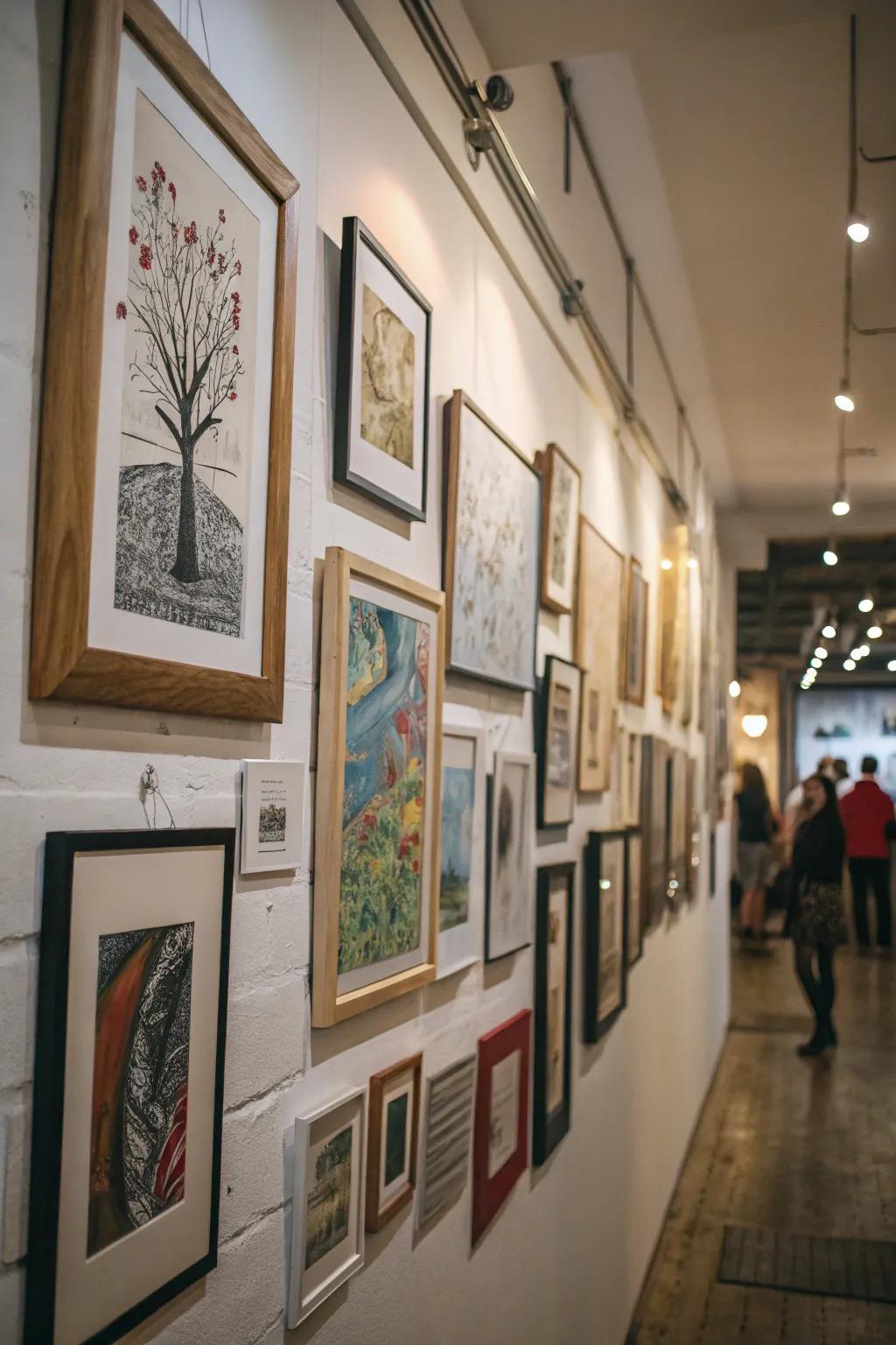 Wall art infuses personality and charm into your living space.