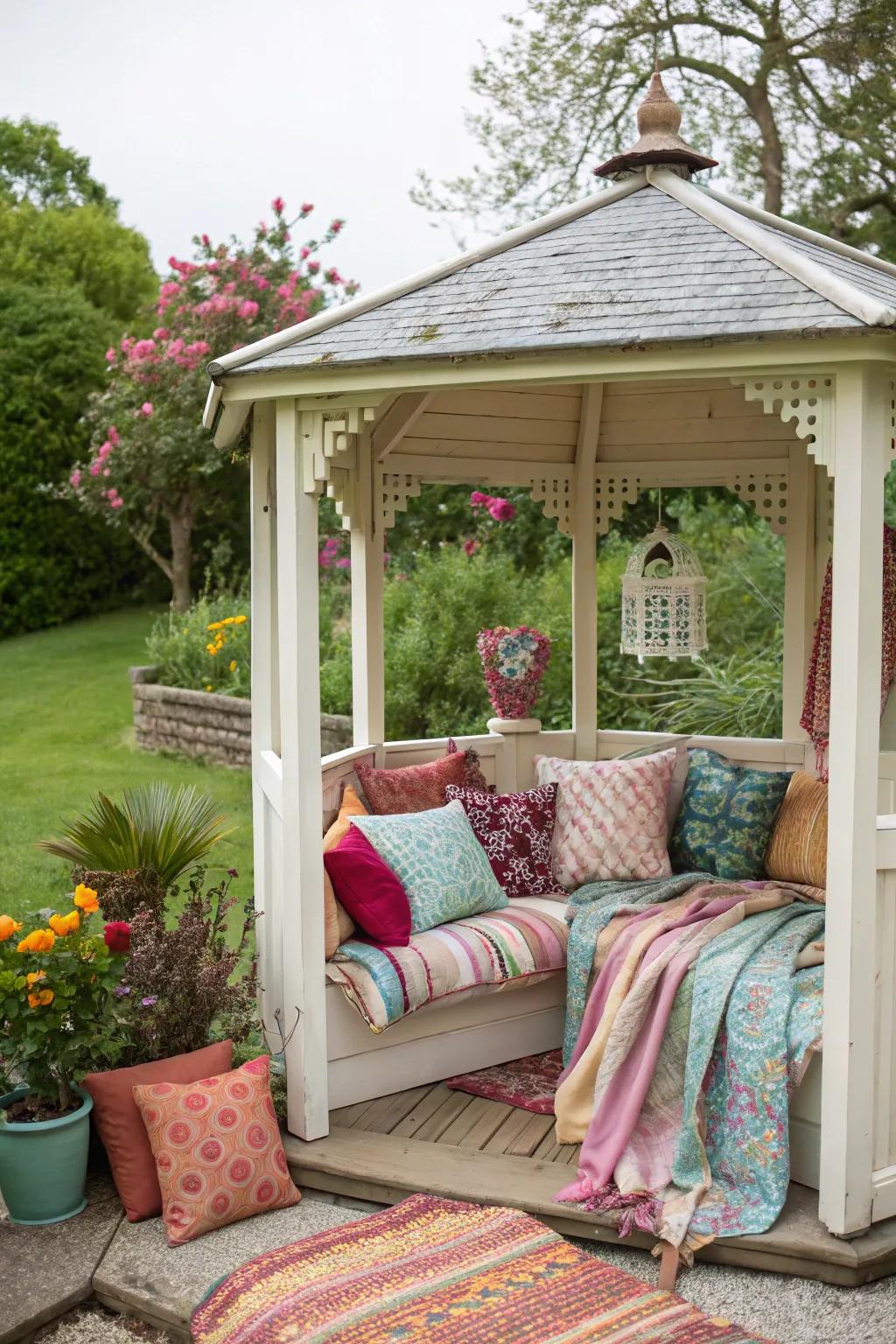Incorporate a hint of color with ornamental features.