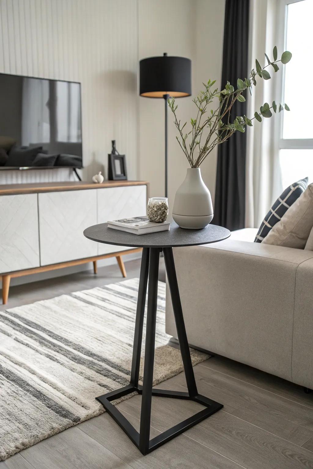 Simple designs establish a sleek, modern aesthetic.