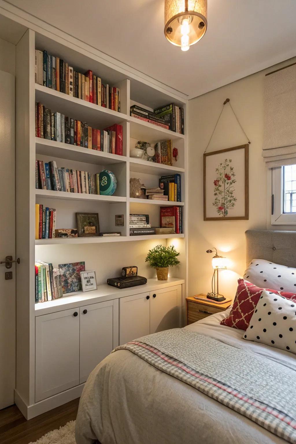 Showcase style with open shelving options.