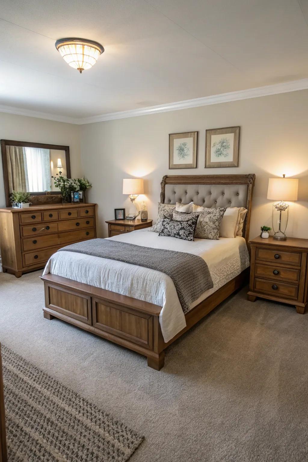 Symmetrical arrangements bring equilibrium and order.