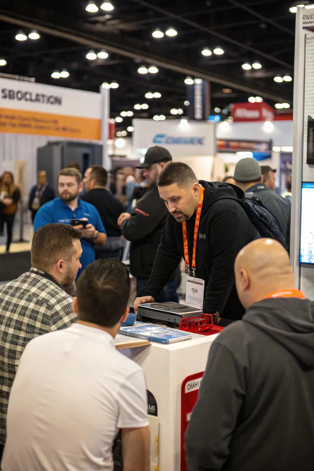 On-site demonstrations bring your products to life.