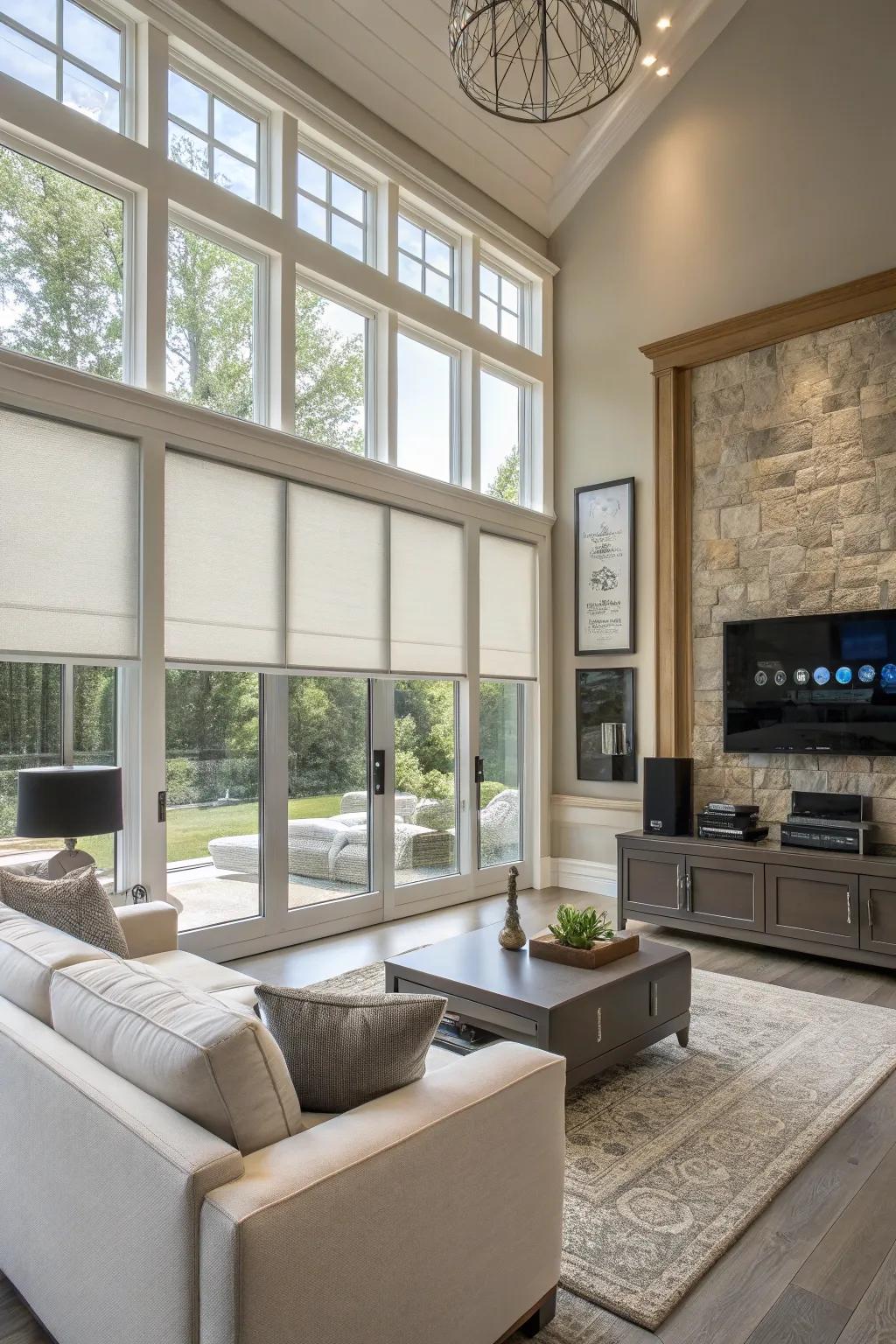 Automated window coverings enhance convenience and add modern technology to your window designs.