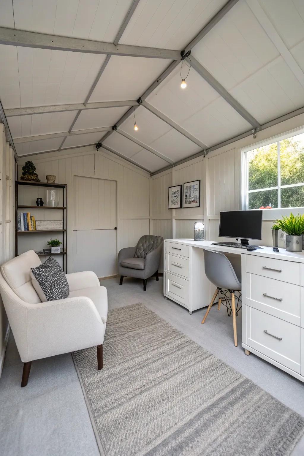 An understated style with refined furniture and neutral colors for a modern touch.