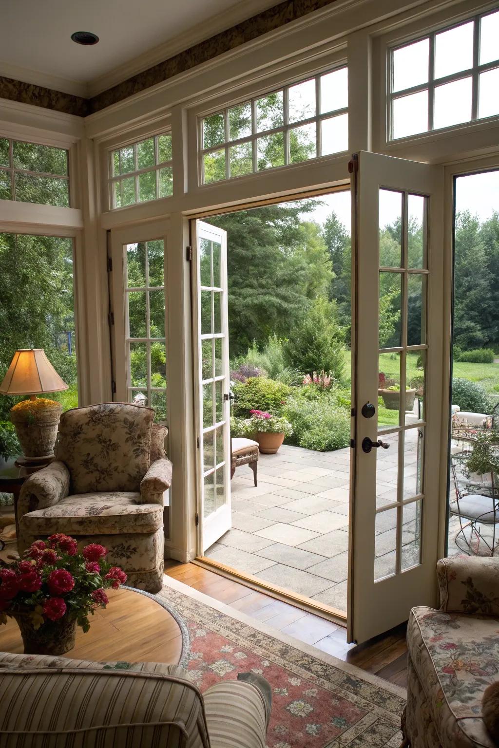 A seamless flow between interior comfort and exterior beauty.