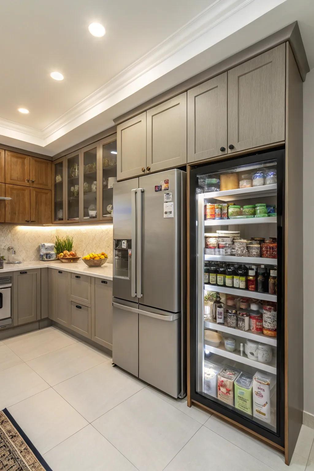 Seamless integration with your kitchen design results in a refined look.
