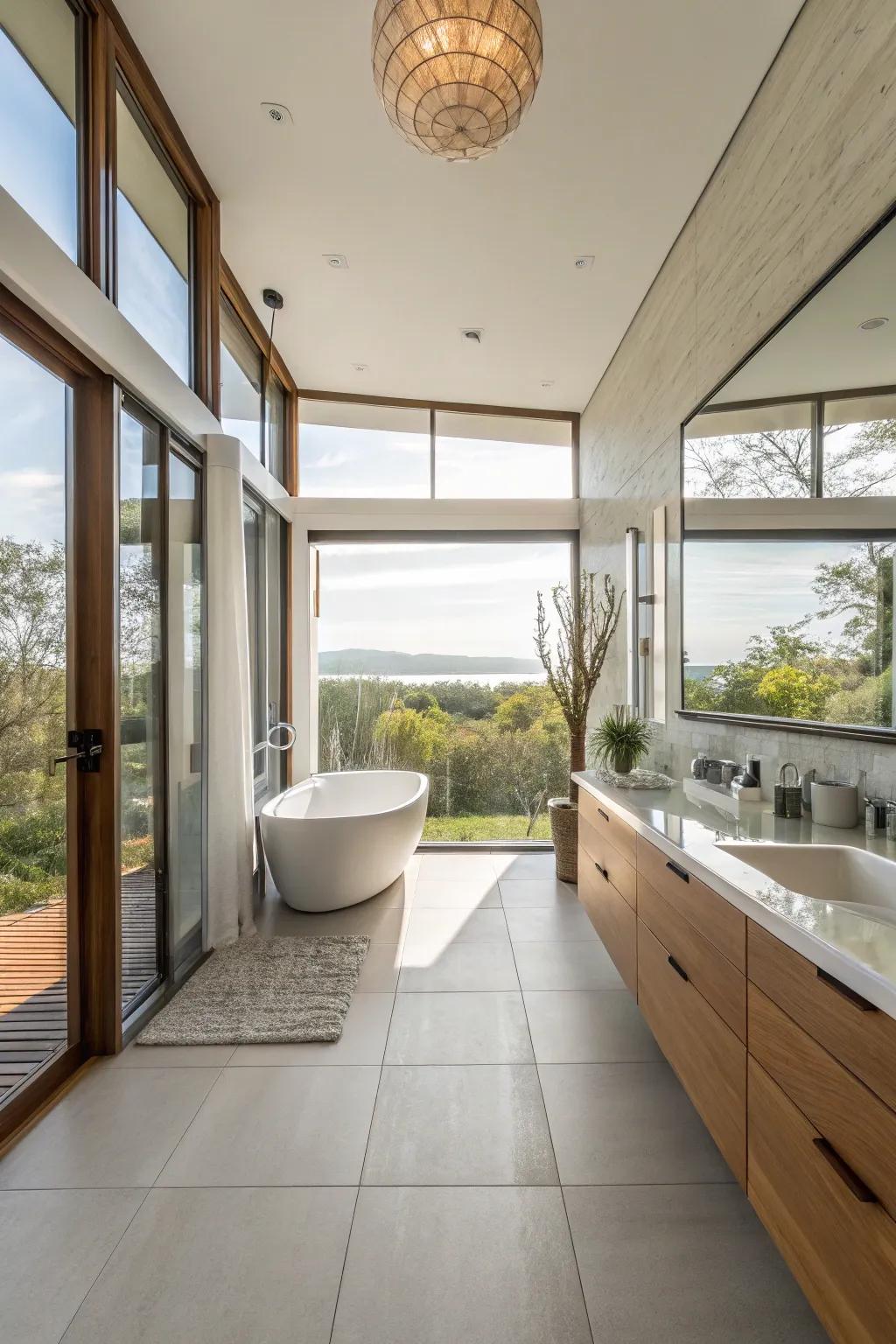 Spacious layouts with natural light foster a spacious sensation.