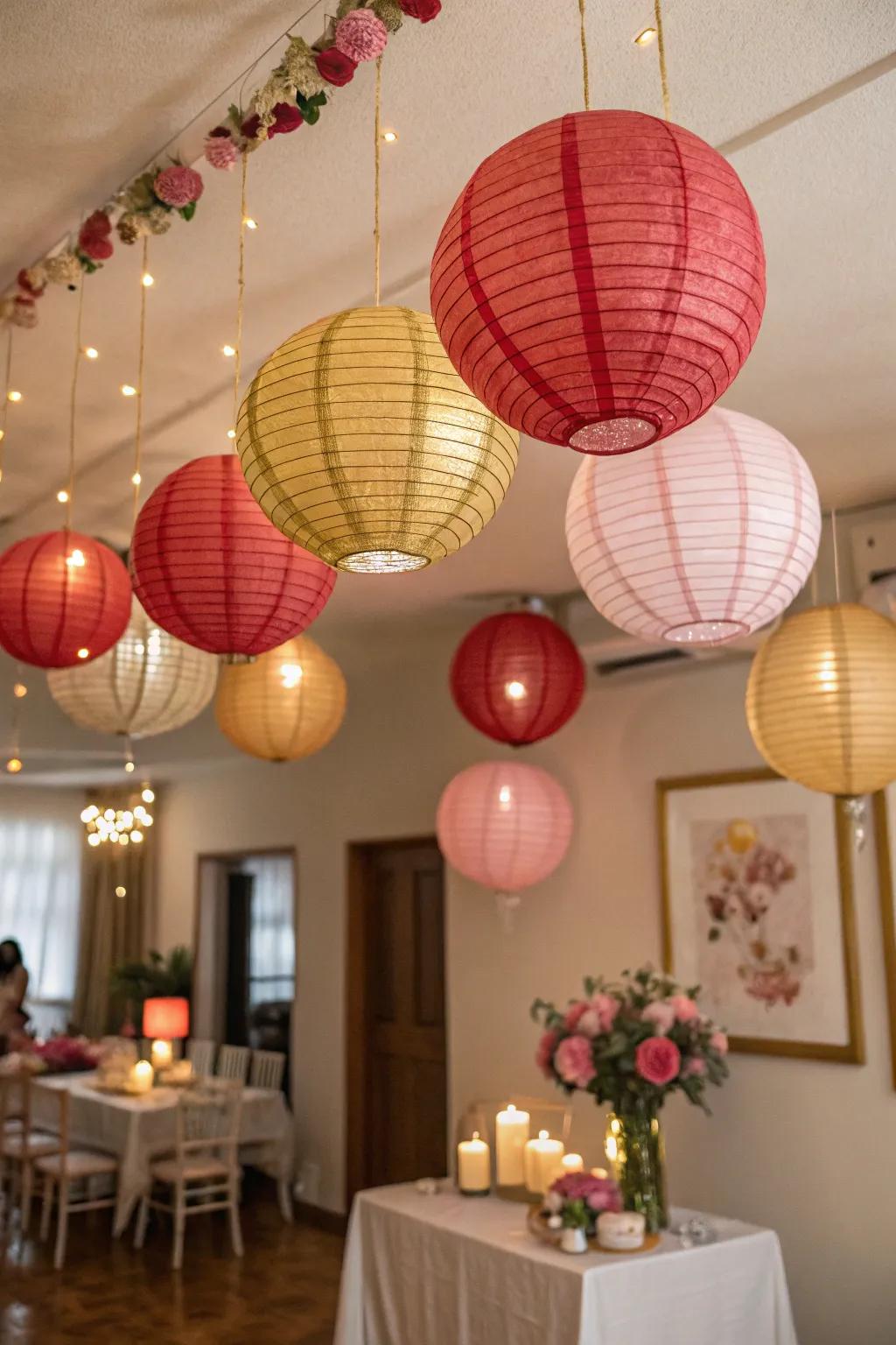 Brighten the space using DIY paper radiators.