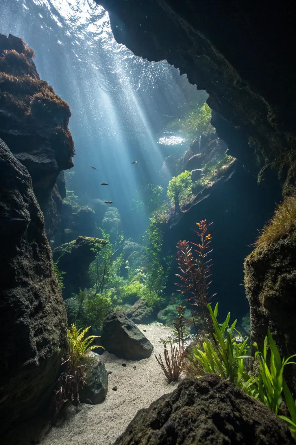 Intrigue your visitors with mystical caves and hideaways.