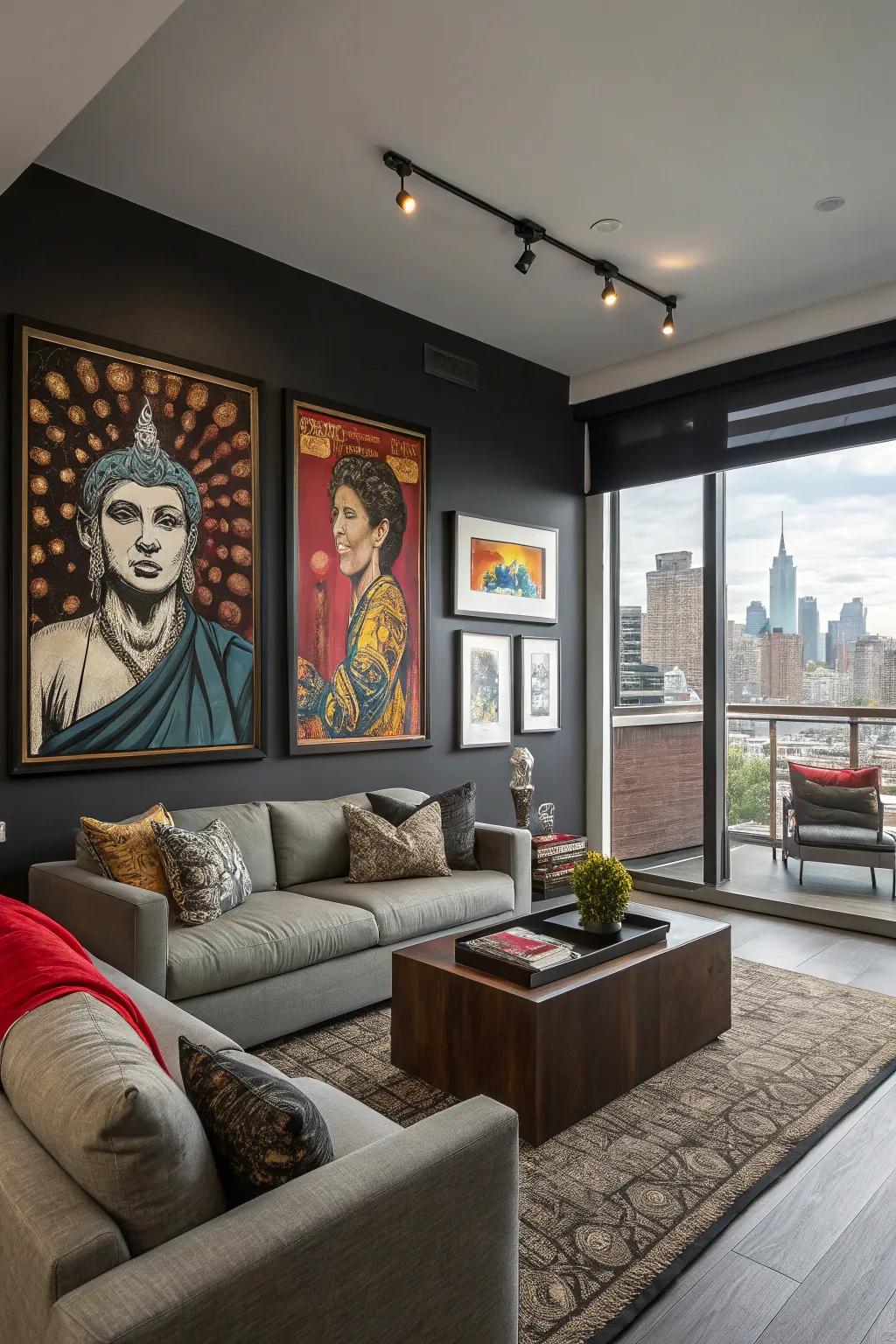 Cultural references in art inject personality and charm.