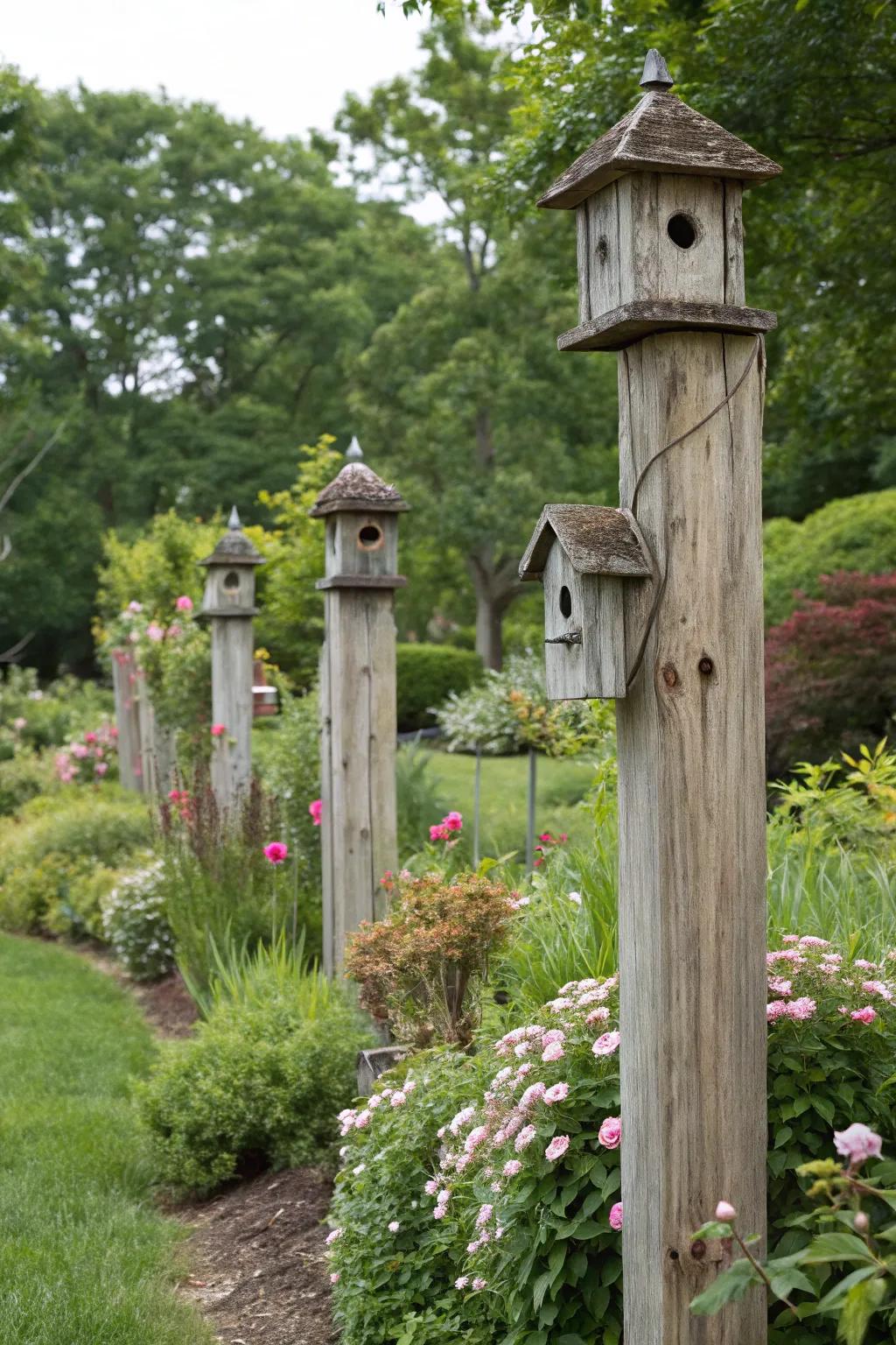 Welcome wildlife to your garden with these bird-friendly habitat posts.