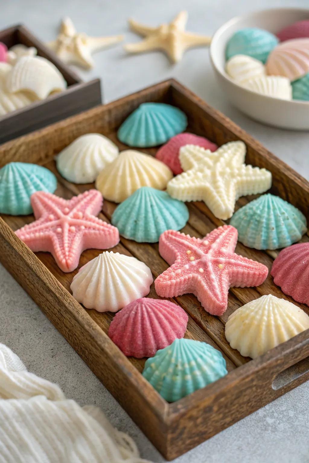 Transform your bath into a seaside retreat with ocean-inspired cleaners.
