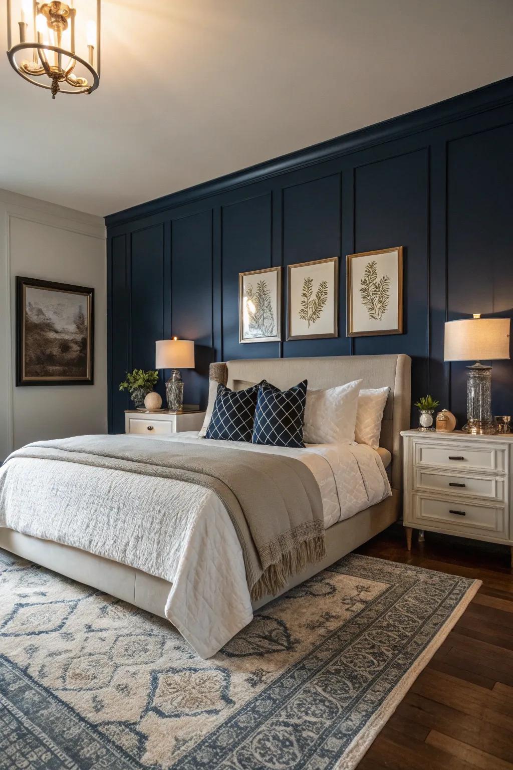 Make a statement with a striking focus wall.