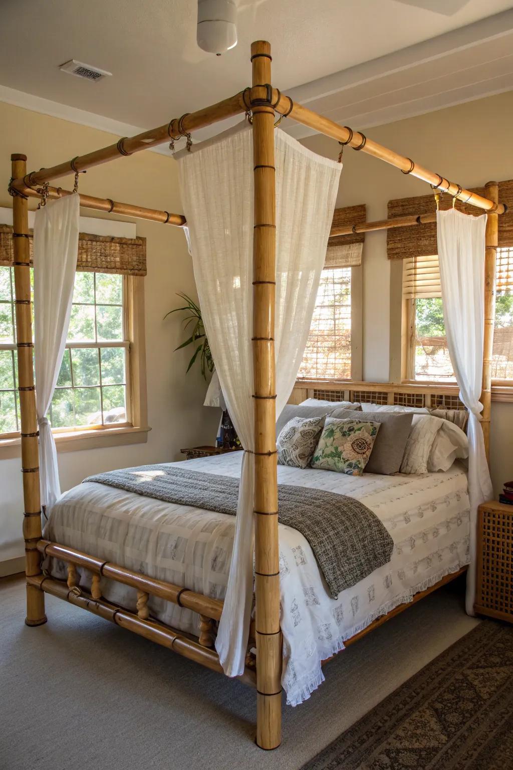 Creative canopies inject a tailored touch.