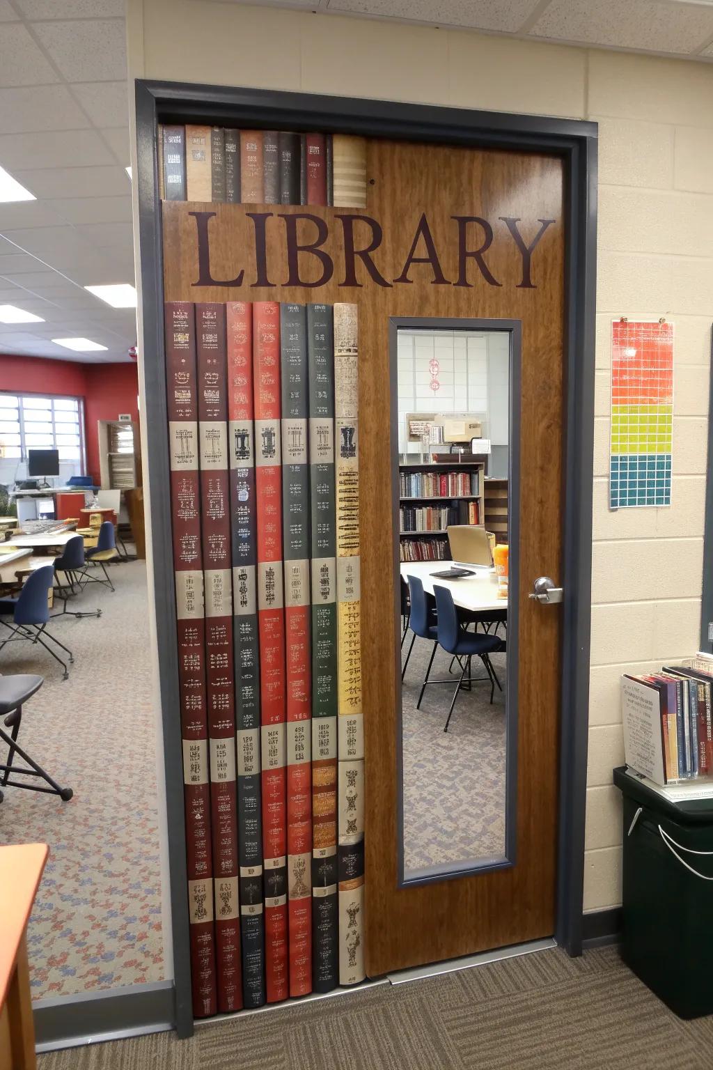 Unlock access to countless opportunities using a library-related concept.