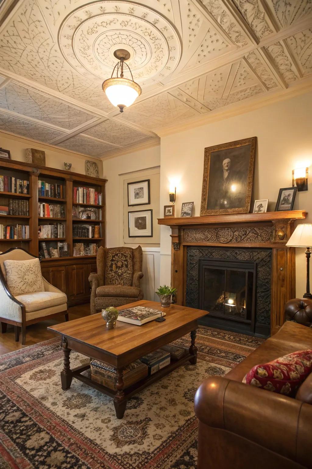 Vintage medallions bring history and charm to your decor.