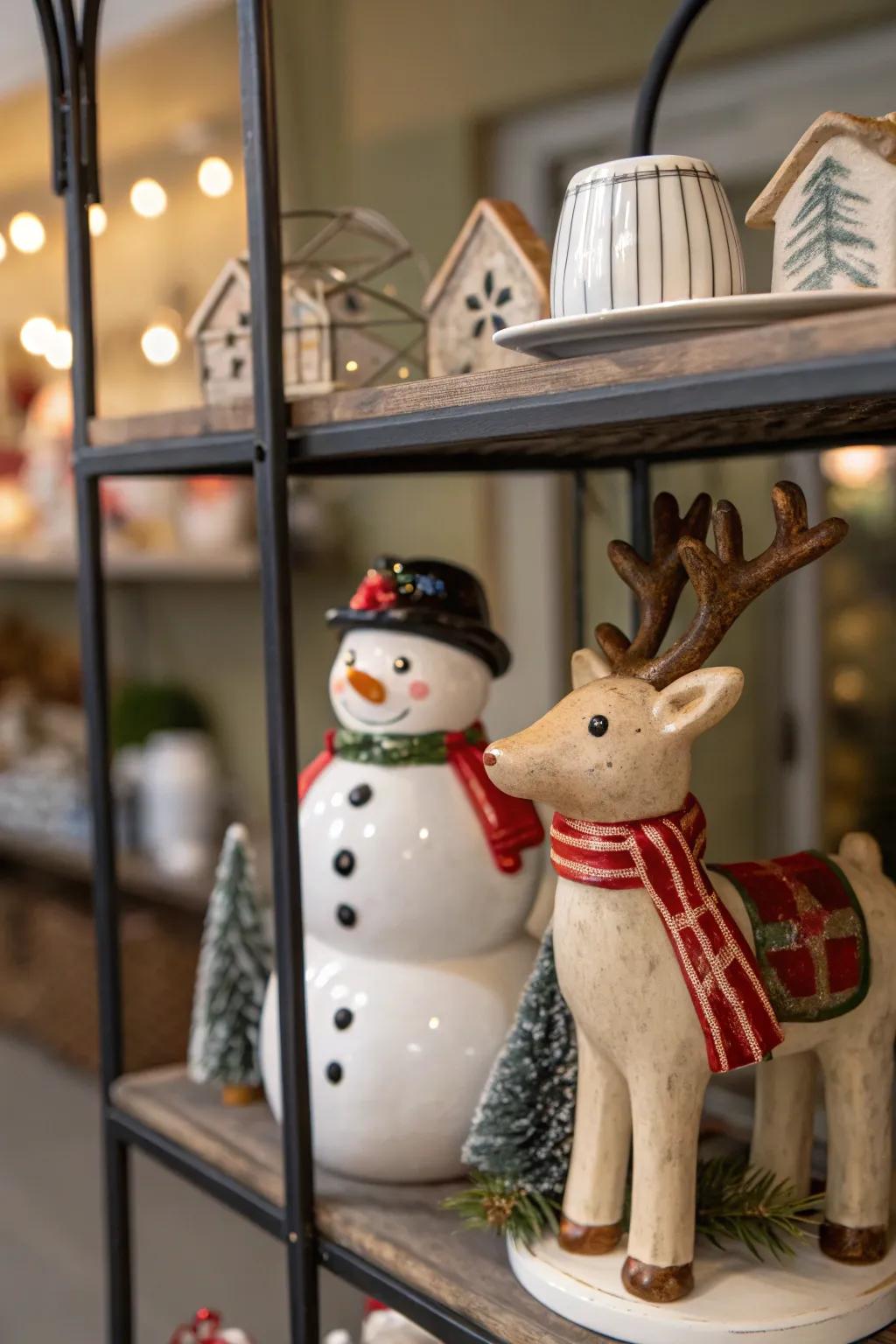 Delight in themed ceramic figures for any occasion.
