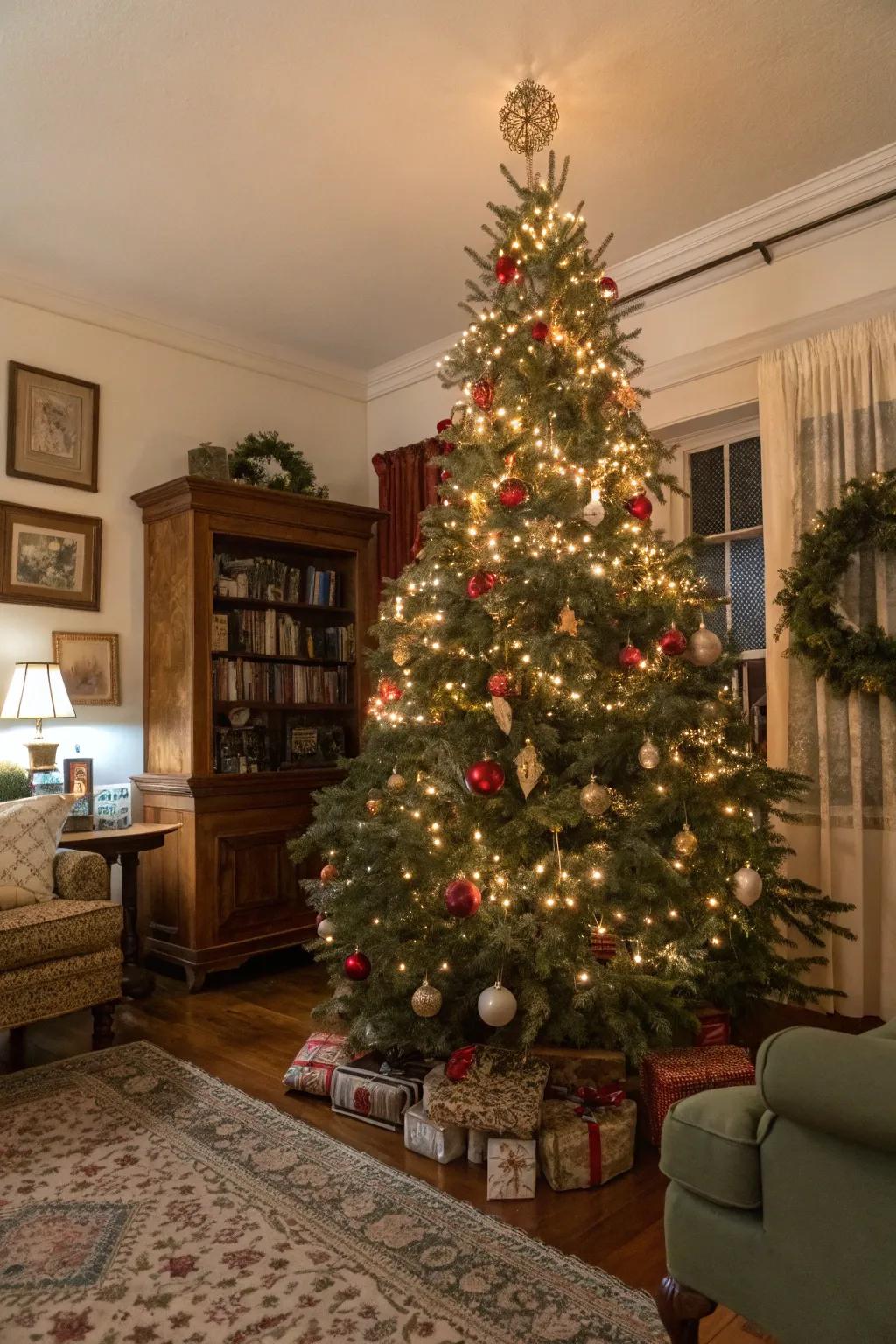 A vintage nostalgia theme channels the nostalgia of Christmases past.