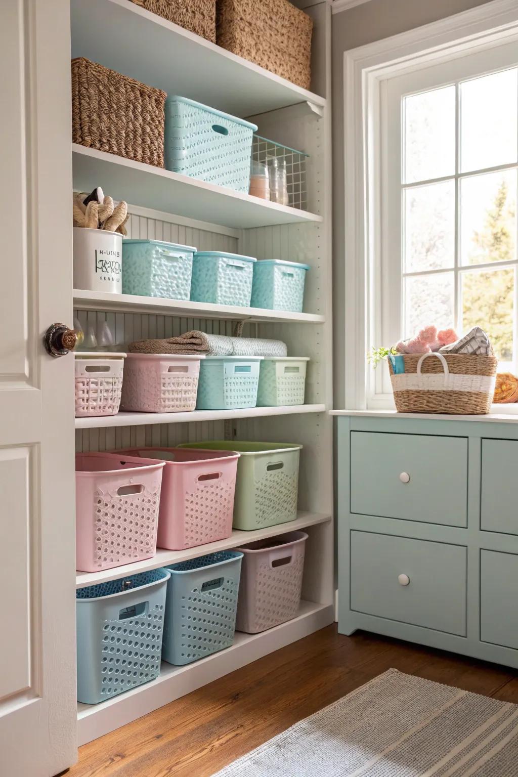 Color cohesion promotes calmness.