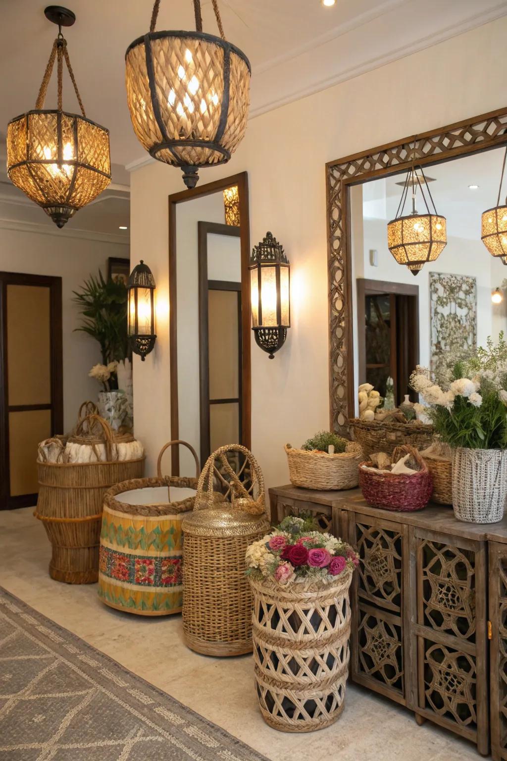 Useful d&eacute;cor pieces serve both practical and aesthetic purposes.