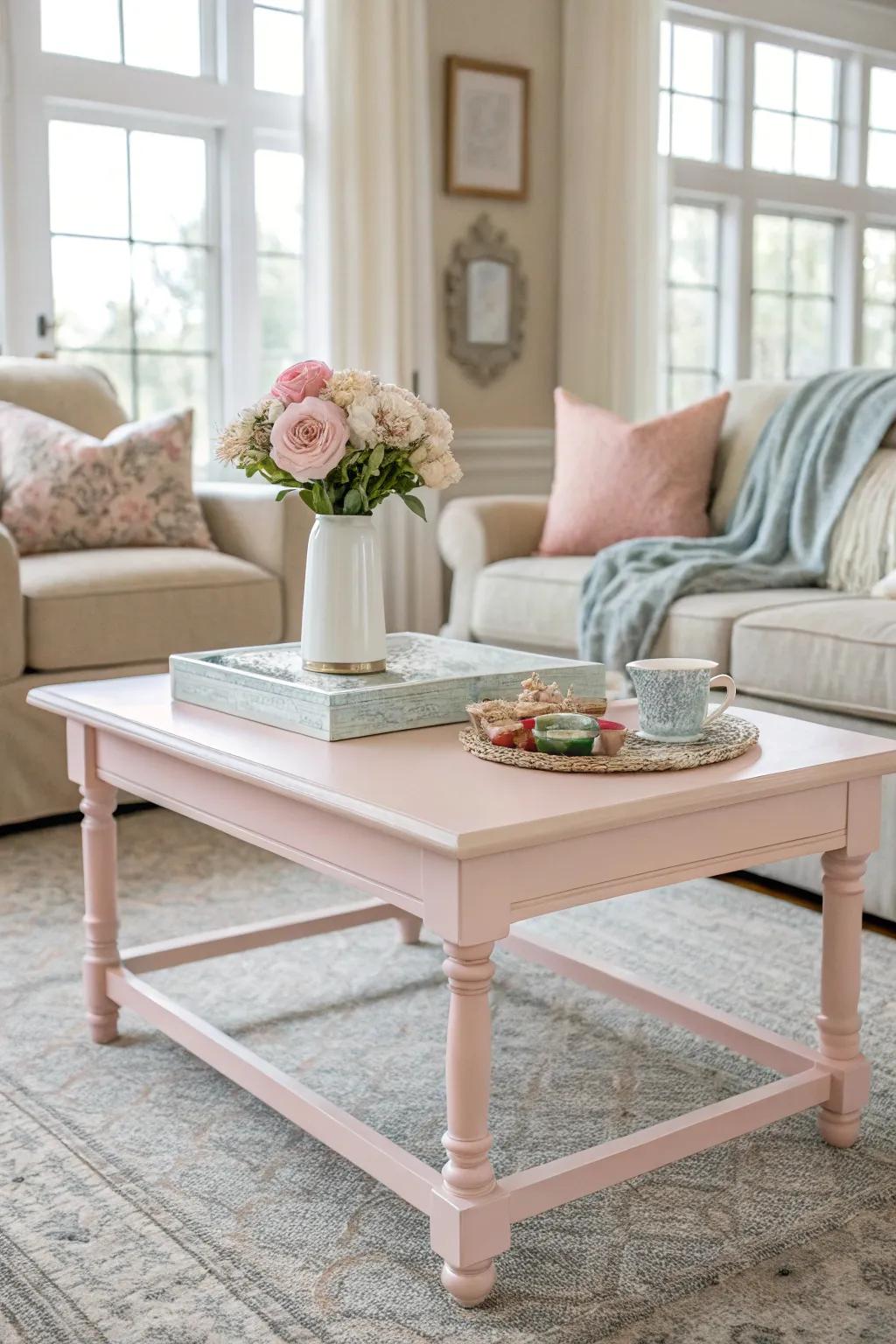 Soft tones introduce a gentle and refreshing touch to your decor.