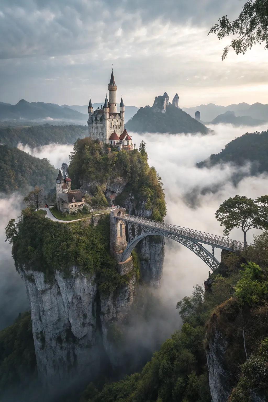 Reach for the sky with a lofted fortress.