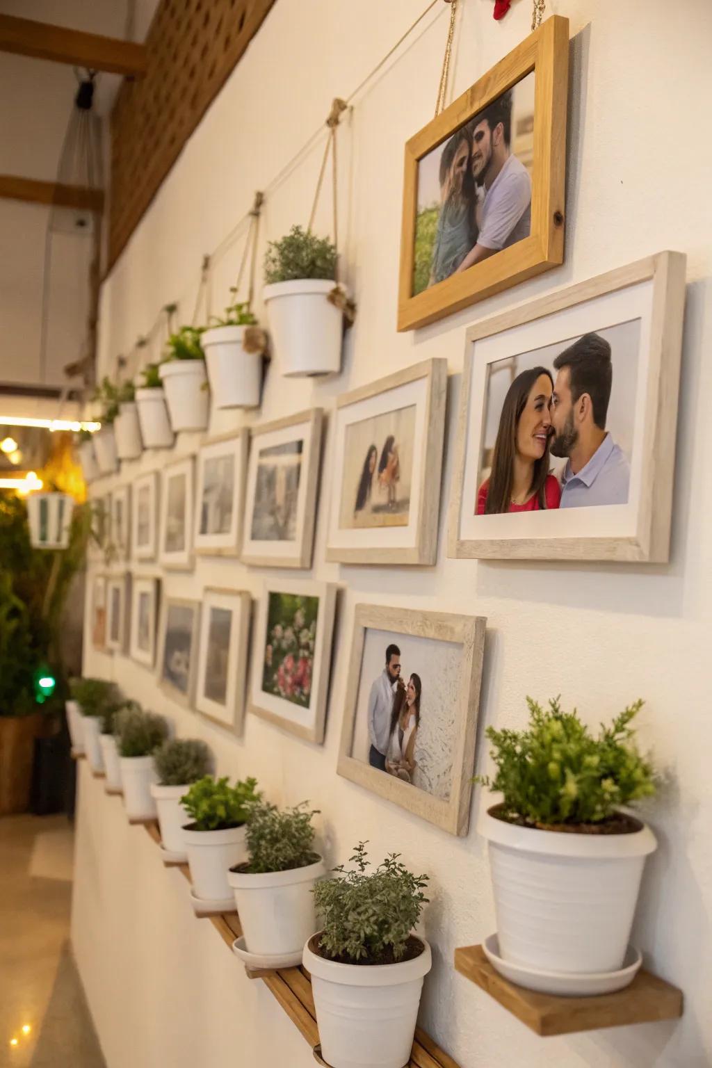 Nature-inspired features breathe vitality into any photo display.
