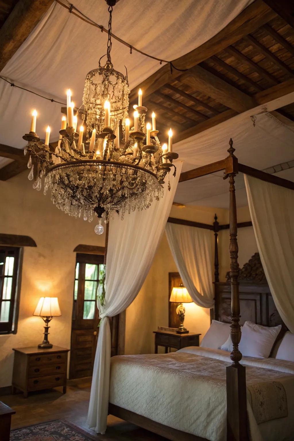 Soft lighting creates a cozy, welcoming glow.