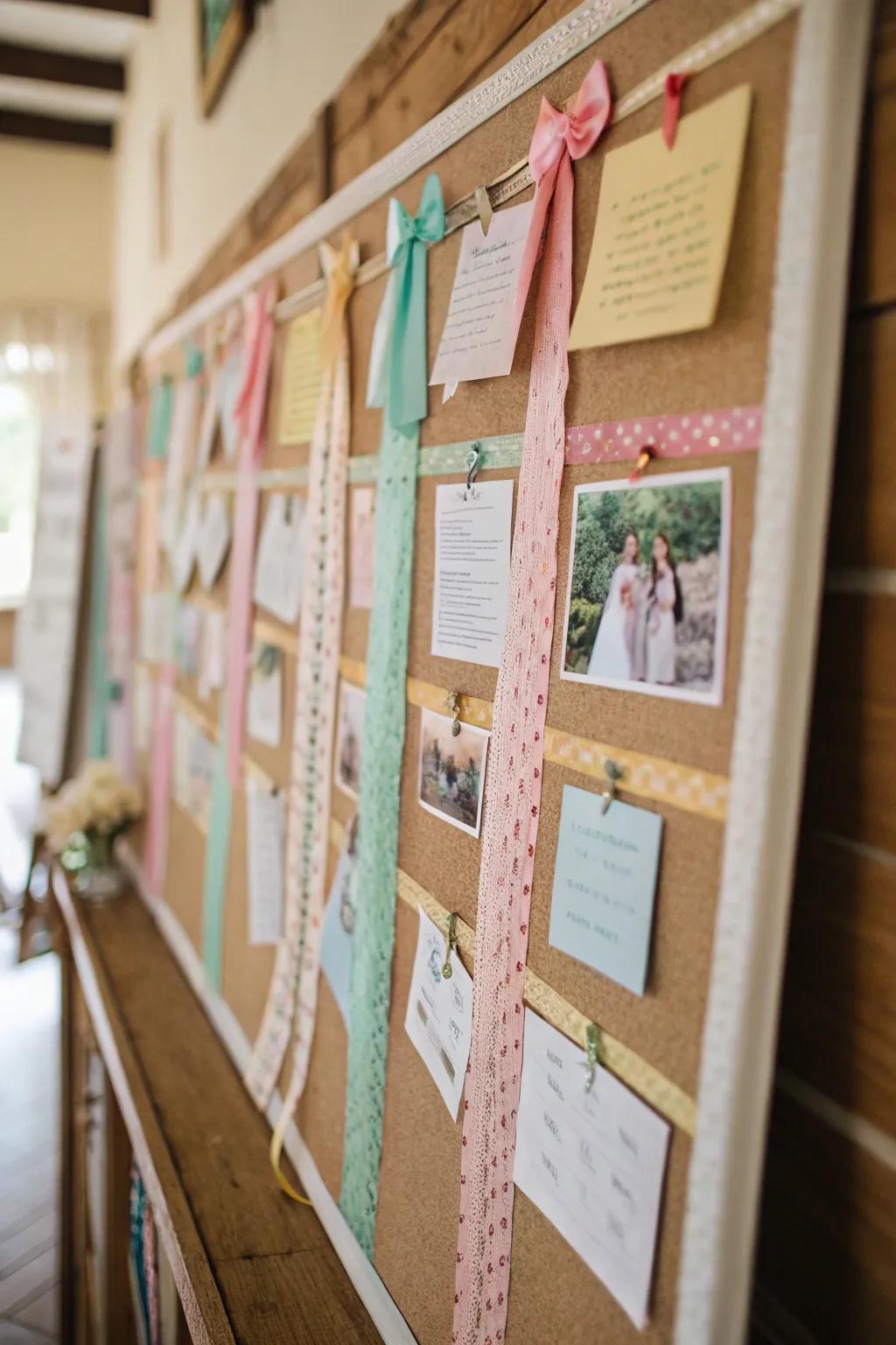 Fabric adornments add a vintage charm to any space, enhancing its aesthetic appeal.